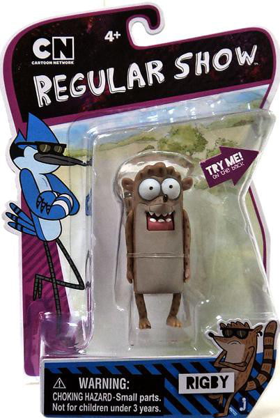 Too Cool Rigby Regular Show 3 Inch Action Figure Pull Back Racer
