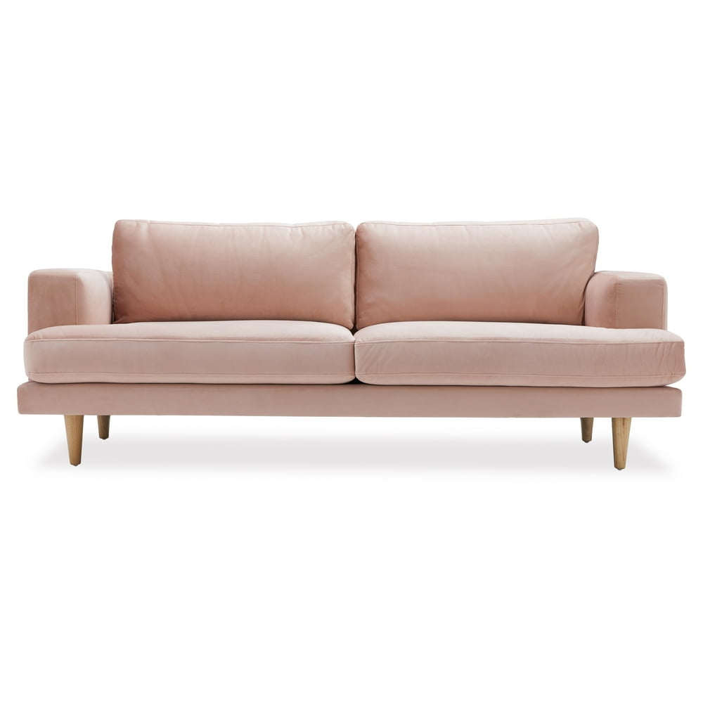 86" Velvet Track Arm Sofa, Multiple Colors by Drew Barrymore Flower