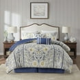thumbnail image 5 of Harbor House Cotton 6 Pcs Comforter Set with Multi Finish HH10-1801, 5 of 5