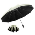 thumbnail image 1 of Umbrella Windproof Travel Umbrella Compact Folding Reverse Umbrella, 1 of 6