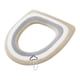 thumbnail image 2 of Funda Para Asiento De Inodoro, Tejido De Punto Suave, Capa Gruesa Y Cálida, Diseño Lavable, Para Mayor Comodidad En El Baño, Color Beige, 2 of 9
