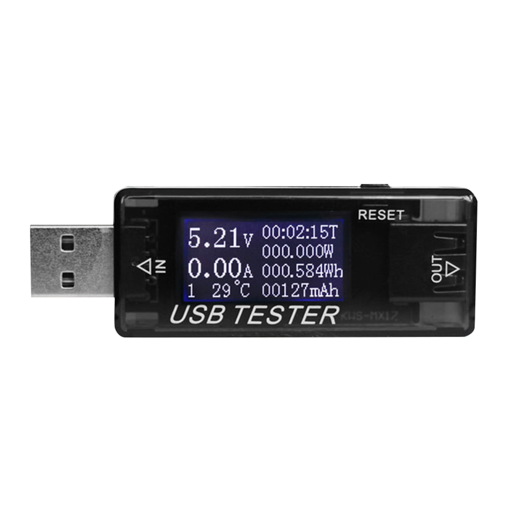 USB Charger Capacity power Current Voltage Detector Tester Meter 