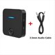 thumbnail image 2 of Receptor y Transmisor Bluetooth 5.0 con Conector Auxiliar de 3,5 mm, Adaptador de Audio y Música Manos Estéreo con Micrófono., 2 of 5