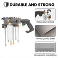 thumbnail image 4 of Pressure WasherGun Holder,Wall Mount Foam Cannon Holder,Tool Storage Rack for Pressure Washer Wand/Nozzle Tips,1 * Pressure WasherGun Accessories Storage Rack, 4 of 6