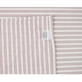 thumbnail image 3 of Fennco Styles Classic Striped Print Tablecloth 56 x 56 Inch - Coral, 3 of 3