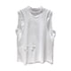 thumbnail image 2 of pstuiky Camiseta sin mangas para hombre, Camiseta deportiva informal de cuello redondo sin mangas de doble capa para hombre Chaleco de hombre m, 2 of 5