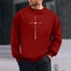 thumbnail image 1 of Ceisia Men Casual Fashion Print Round Neck Pullover Long Sleeve Sweatshirt Gift, 1 of 6