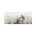 thumbnail image 6 of Unique Loom Rabat Shag Collection Area Rug - Geometric (8' Square Pure Ivory/Gray), 6 of 7