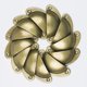 thumbnail image 2 of 12 Piezas Manija de Puerta Retro, Tiradores de Taza de Latón Manija de Puerta de Gabinete de Cajón de Cocina Tiradores de Concha de Latón para Pomos de Muebles Armario de Mano, 2 of 4