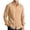 Camel, variant on Linen Button Down Shirt Long Sleeve Solid Pocket Collared Light Breathable Casual Vacation Shirt, 3XL