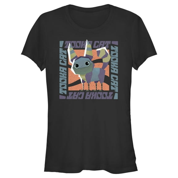 Junior's Star Wars: Galaxy of Creatures The Tooka-Cat Graphic Tee Black X Large