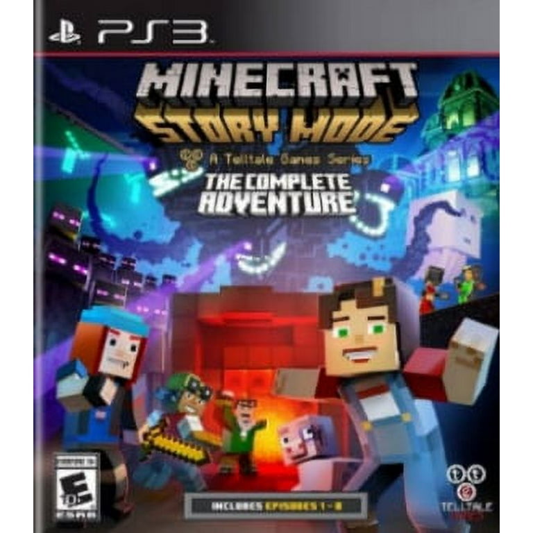  Minecraft: Story Mode - A Telltale Game Series - Season Disc  (PS3) : Video Games