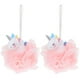 thumbnail image 4 of 2 uds esponjas de unicornio esponja de animales esponja de baño para niños esponja de baño para niñas esponja exfoliante Bola de baño, 4 of 5
