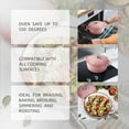 thumbnail image 4 of 3 Quart Enameled Cast Iron Dutch Oven Pot with Lid, Oven Safe up to 550° F & Dishwasher Safe, Sturdy Dutch Oven Cookware, 4 of 8