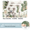 thumbnail image 2 of Koala Polyester Non-Slip Machine Washable Bath Rugs Office Mat Floor Mats, 2 of 6