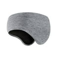 thumbnail image 4 of Calentadores de orejas de lana Sunnimix diadema orejeras invierno gris, 4 of 8