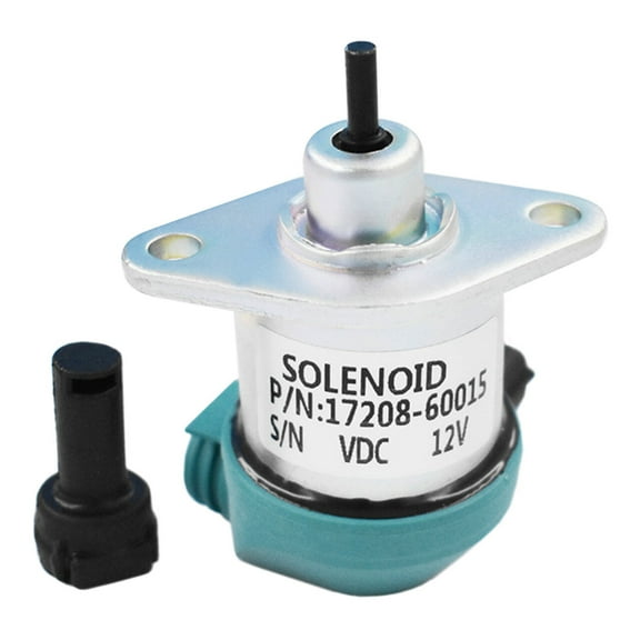 Fit for Kubota V1205 V1305 V1505 V3300 V3600 D905 D1005 D1105 Fuel Stop Solenoid 17208-60015