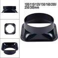 thumbnail image 4 of Duct Connector Square Flange Abs Plastic for 100-300mm Dia Hose Check Valve, 4 of 4