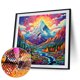 thumbnail image 5 of Pintura de diamante 5D DIY, taladro redondo completo, Kit de montañas silenciosas, decoración del hogar, 30x30cm, 5 of 9