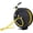 Black +3/8" x 50' SBR Rubber Hose (Single Arm), variant on LuckyNote Retractable Air Hose Reel 3/8" x 50' SBR Rubber Hose, 300 PSI Heavy Duty Industrial Steel Single Arm – Black