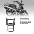 thumbnail image 3 of Portaequipajes Delantero Para Motocicleta, Superficie De Oxidación Anodizada, Estante De Carga Delantero Para Motocicleta, Elegante Espacio De Almacenamiento Adicional, Montaje, 3 of 7