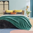 thumbnail image 3 of Sherpa Fleece King Size Forest Green- Thick and Warm Blankets, Soft and Fuzzy,108x90 Inches, 3 of 6