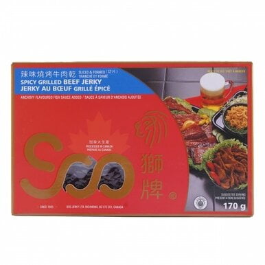 Soo Spicy Grilled Beef Jerky 170g