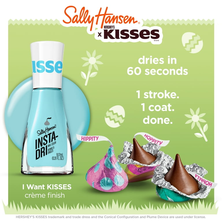 Sally Hansen Insta-Dri x Hershey's Kisses Nail Polish, I Want