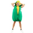 thumbnail image 4 of FYEGRE Halloween Adult Corn Vegetable Outfit Funny Food Themed Jumpsuit Party Dress Carnival Stage Performance Yellow One Size, 4 of 7