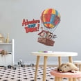 thumbnail image 2 of Buzz Woody Adventure is Out There Adventurous Quote Wall Decal Decoration Cute Happy Hot Air Balloom Characters Happy Floating Lasts Years and Easily Removable - Size: 10 In(W) x 9 In(H), 2 of 4