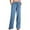 *Blue, variant on Coorders Womens Linen Pants with Pockets,Elastic Waist Women's Casual Lightweight Drawstring Pants,Women's Size Blue,Size L