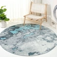 thumbnail image 2 of SAFAVIEH Adirondack Ladonna Abstract Area Rug, Turquoise/Grey, 10' x 14', 2 of 10