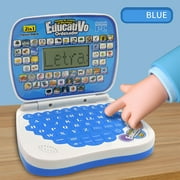Lekihaqq 1 Packs Interactive Learning Laptop for , Educational Computer Toy with English & Spanish, ABCs, 123s, Music, Math Games, STEM Learning Tablet for Ages 3-6, Portable Early hood Development