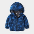 thumbnail image 4 of Gibobby Chamarra de invierno para bebé niñoChaqueta de al libre para niño y niña, chaqueta cortavientos con capucha, cálida, resistente al viento, montañ(Azul, 4-5 Años), 4 of 5