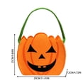 thumbnail image 3 of LILIYA Halloween Candy Bucket Bag, Large Capacity Cartoon Tote Bag, Spooky Party Storage Pouch, Trick or Treating Pouch Bag, Fall Holiday Seasonal Carrier Bag, 3 of 4