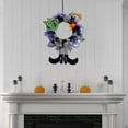 thumbnail image 5 of Halloween Witch Themed Wreath With Magical Lights 216 Inch Door Hanging For Home And Party Celebration, 5 of 5