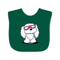 Inktastic Summertime Maltese Boys or Girls Baby Bib