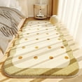 thumbnail image 1 of BAOPAI Faux Pashm Carpet Extra Soft Non Slip Rubber Dots Enhanced Grip Suitable For Bedroom Bedside Window Tatami Mat, 1 of 6