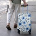 thumbnail image 3 of Pioneer Flower Floral Print Pattern Luggage Cover Fashion Suitcase Cover Baggage Covers Fit 25-28 Inch Luggage (Go Travel), 3 of 5