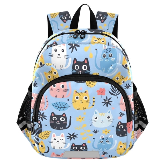 ALAZA Cute Cats Mini Backpack School Bookbag Age 3-7 Medium