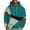 Green, variant on Mens Hooded Sweatshirts Color Block Casual Pullover Long Sleeve Hoodie With Pocket Sweatshirts
