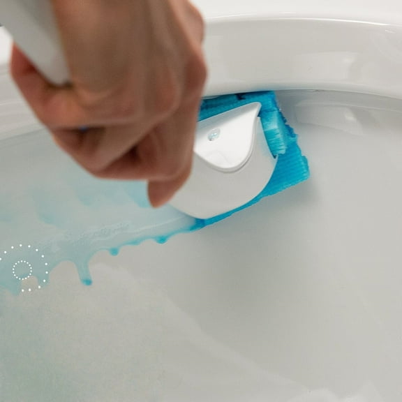 Toilet Bowl Wand Cleaner Refills，Cleaner Toilet Refill Pads, Removes Limescale & Odors