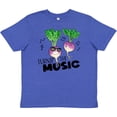 thumbnail image 3 of Inktastic Turnip the Music Partying Vegetables Youth T-Shirt, 3 of 5
