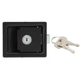 thumbnail image 3 of Serrure de Poignée de RV, Serrure de Porte de Remorque en Acier au Carbone Antirouille Robuste avec 2 Clés de Remplacement pour Traction de Pare-Chocs pour Modification, 3 of 7