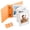 Orange, variant on 2026 New Desktop Instant Photo Album for Instax Mini - Retro Folder Style Accordion Photo Holder with Magnetic Modular Base, Fits 12 Photos (2x3 inch), Expandable Desktop Decor & Gift (A)