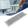 thumbnail image 1 of Two Colors Injection Keyboard Keycaps, OEM Keyboard Keycaps Wear  Ergonomic Design  for 78/82/84/87 Keys Keyboard for 61/64/68/71 Keys Keyboard Orange Red Black Letters,Black Red, 1 of 8