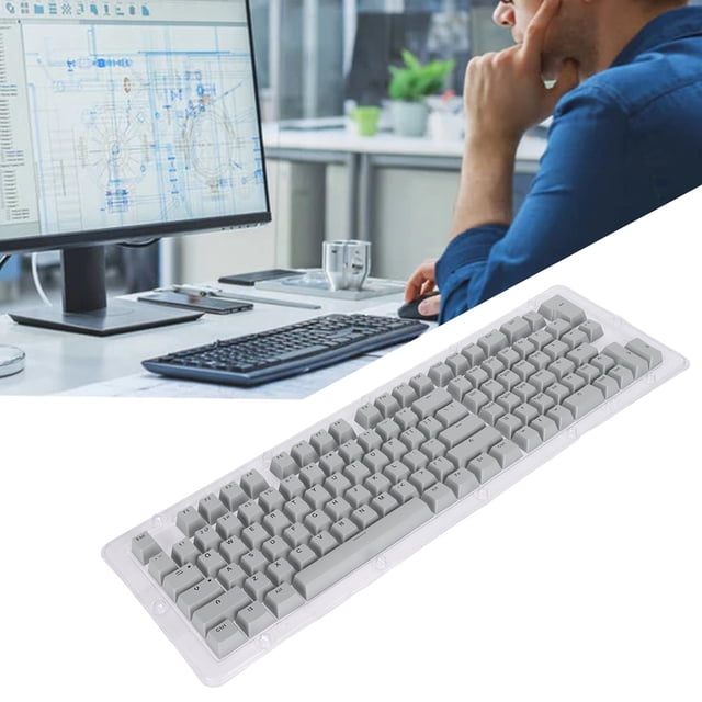 Two Colors Injection Keyboard Keycaps, OEM Keyboard Keycaps Wear Ergonomic Design for 78/82/84/87 Keys Keyboard for 61/64/68/71 Keys Keyboard Orange Red Black Letters,Black Red