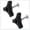 Black, variant on SHISUYAN 4 Set Lawn Mower Handrail Handle Screws Plastic Triangle Handle Knob Nut Screws for Mower Accessories Part Accessories