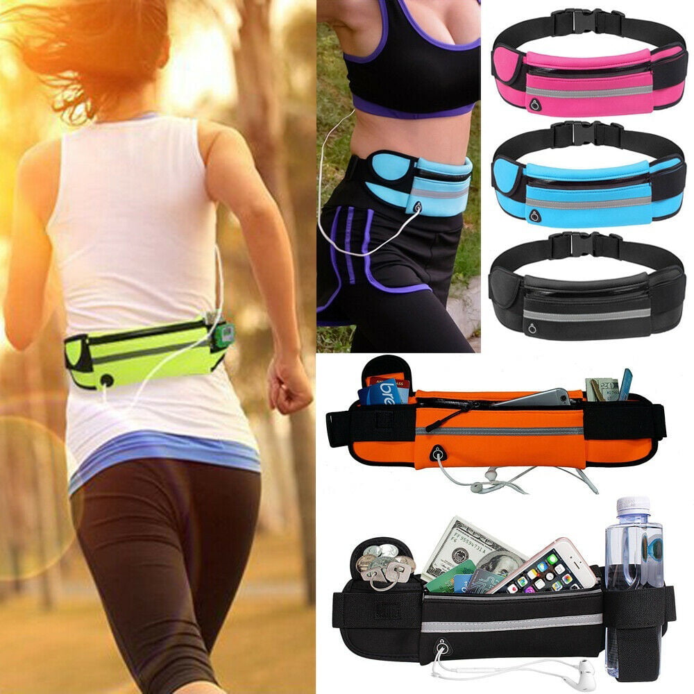 Waterproof Sports Running Gym Jogging Adjustable Waist Belt Bag for Mobile Phone 