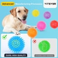 thumbnail image 4 of Pelotas de juguete para perros VITEVER, 8 colores, 6,35 cm, para perros pequeños y medianos, 4 of 7